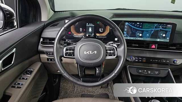 Kia The New Carnival 4th Generation 2023 Серый из Кореи, фото 5
