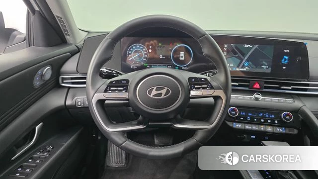 Hyundai The New Avante Hybrid (CN7) 2024 Белый из Кореи, фото 5