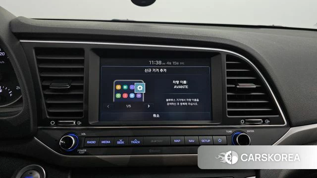 Hyundai Avante AD 2018 Белый из Кореи, фото 5