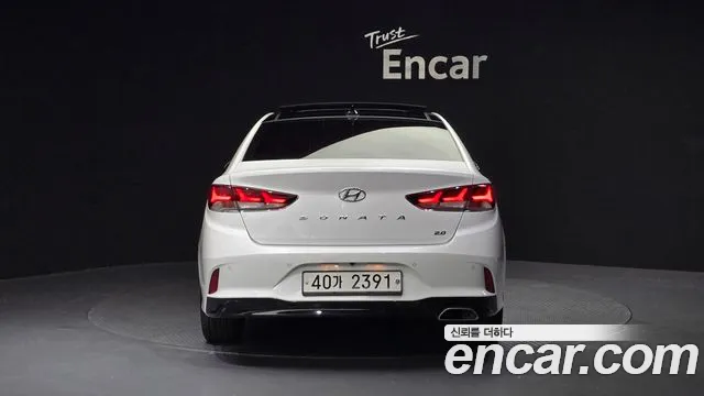 Hyundai Sonata New Rise 2018 Белый из Кореи, фото 5