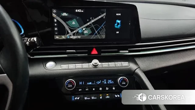 Hyundai The New Avante (CN7) 2023 Черный из Кореи, фото 5