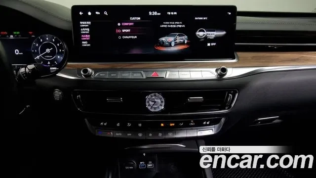 Kia The New K9 2nd generation 2022 Черный из Кореи, фото 5