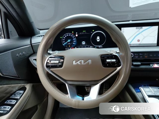 Kia K8 Hybrid 2022 Серый из Кореи, фото 5