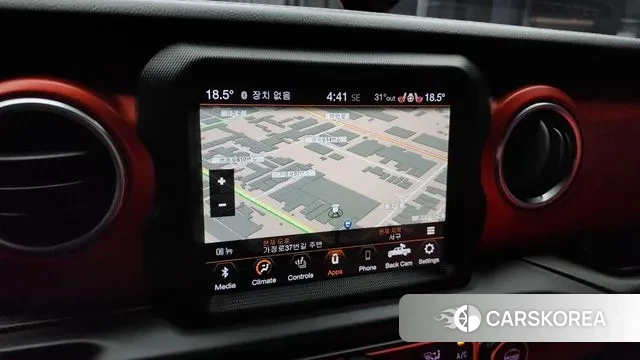 Jeep Gladiator (JT) 2021 Красный из Кореи, фото 5