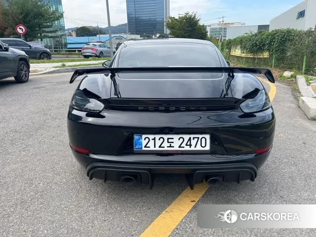 Porsche 718 Cayman 2022 Черный из Кореи, фото 5