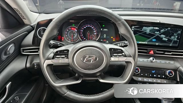 Hyundai Avante (CN7) 2022 Черный из Кореи, фото 5