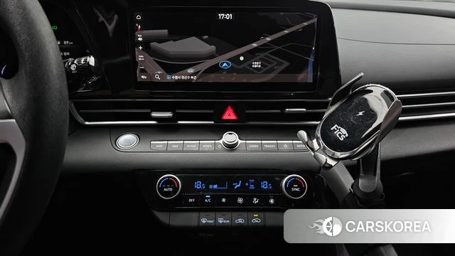 Hyundai Avante Hybrid (CN7) 2021 Черный из Кореи, фото 5