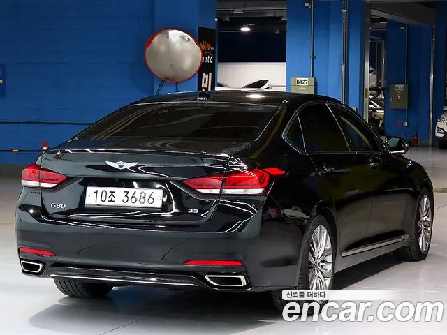 Genesis G80 2018 Черный из Кореи, фото 5