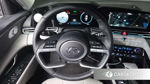 Hyundai Avante (CN7) 2022 Серебристо-серый из Кореи, фото 5