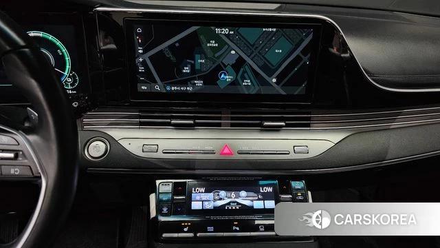 Hyundai The New Grandeur IG Hybrid 2022 Черный из Кореи, фото 5