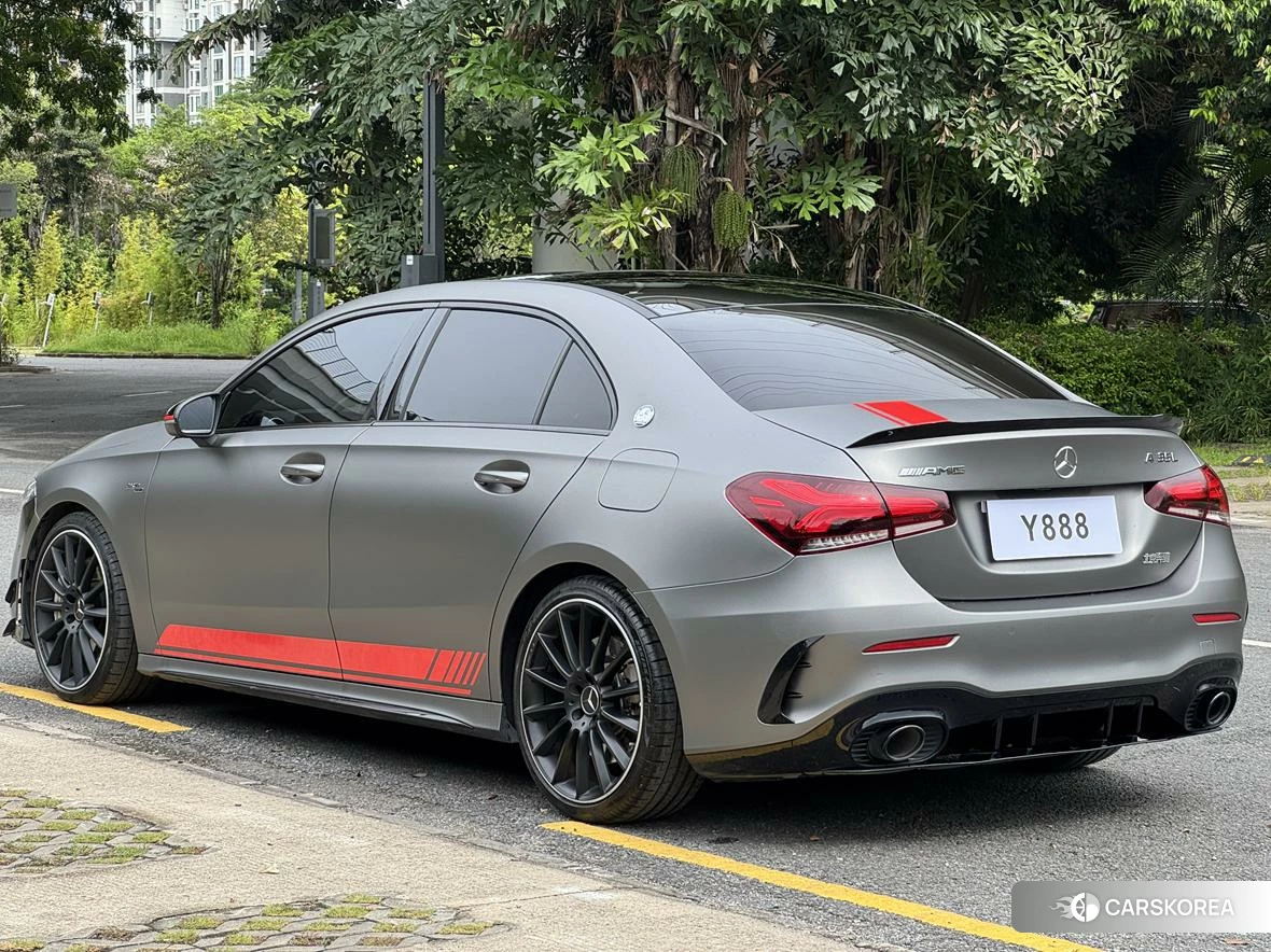 Mercedes-Benz Class A AMG 2022 Серебристо-серый из Китая, фото 5