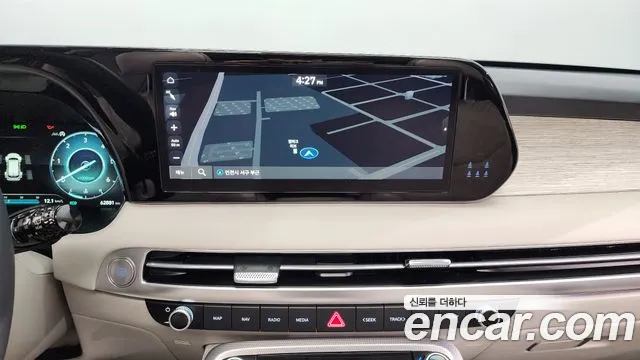 Hyundai The New Palisade 2023 Темно-зеленый из Кореи, фото 5