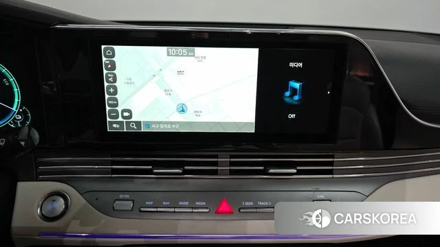 Hyundai The New Grandeur IG Hybrid 2022 Белый из Кореи, фото 5