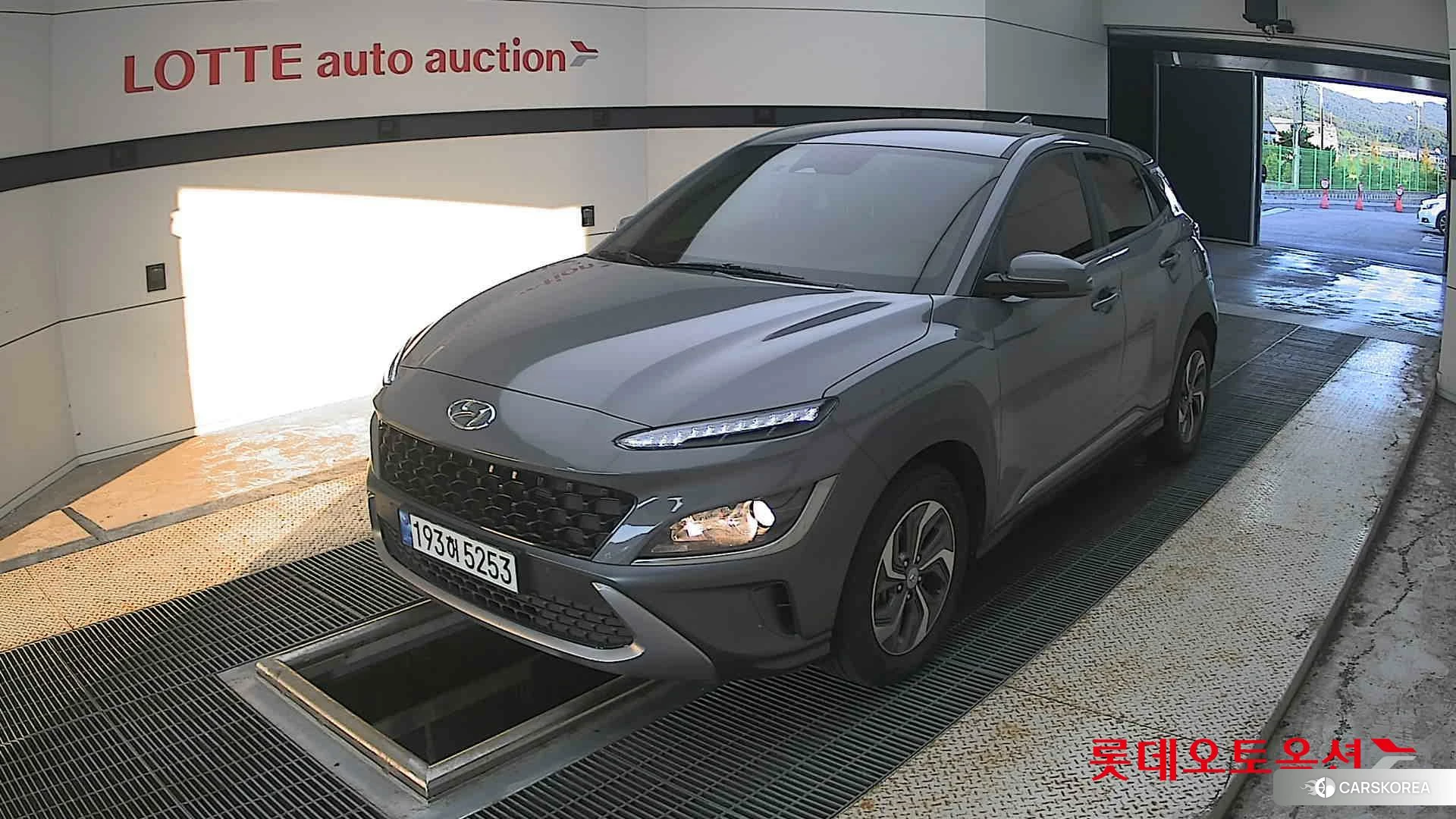 Hyundai Kona Hybrid 2023 Galactic Grey Metallic из Кореи, фото 5
