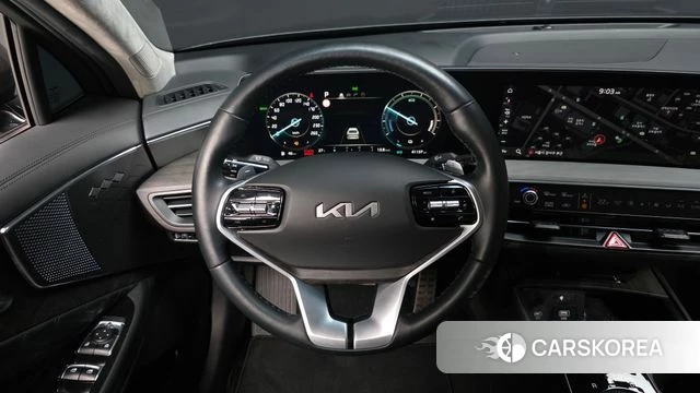 Kia K8 Hybrid 2023 Серый из Кореи, фото 5