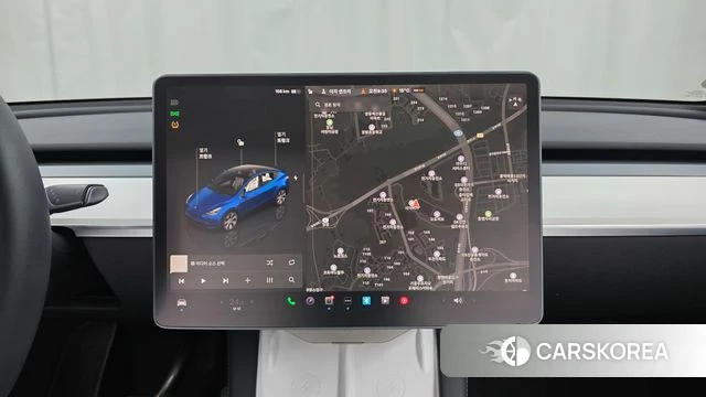 Tesla Model Y 2023 Синий из Кореи, фото 5