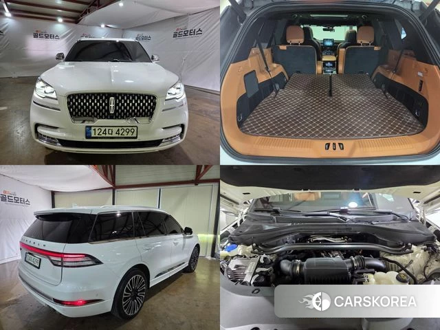 Lincoln Aviator 2nd generation 2021 Белый из Кореи, фото 5