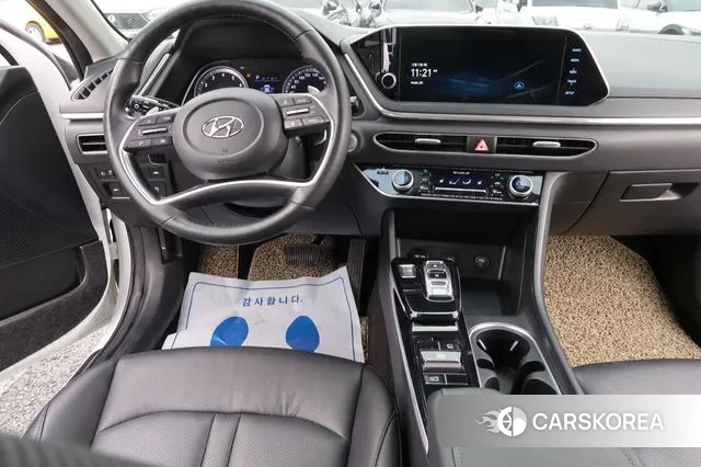 Hyundai Sonata (DN8) 2019 Белый из Кореи, фото 5