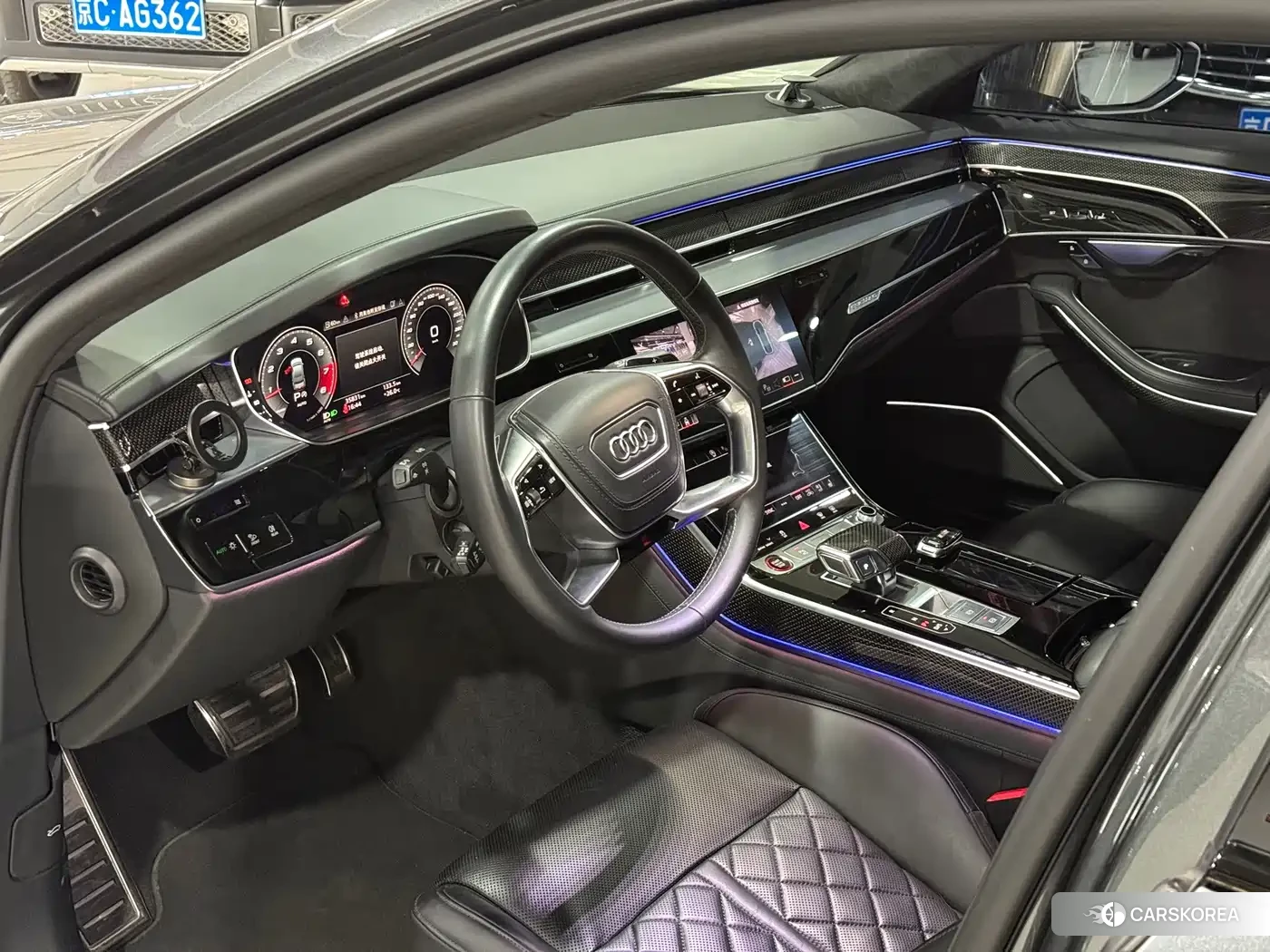 Audi S8 2021 Silver/gray из Китая, фото 5