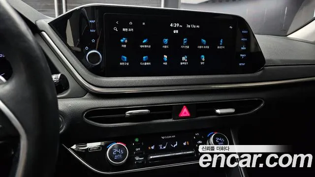 Hyundai Sonata (DN8) 2019 Серебристо-серый из Кореи, фото 5