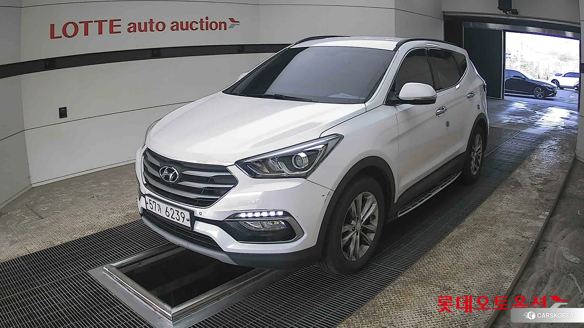 Hyundai Santa Fe 2018 Белый из Кореи, фото 5