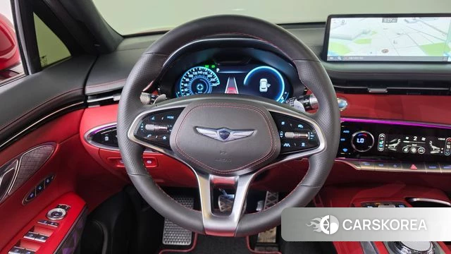 Genesis GV70 2021 Красный из Кореи, фото 5