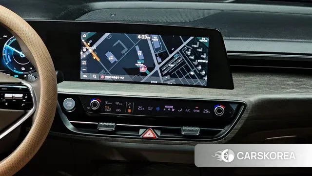 Kia K8 Hybrid 2021 Синий из Кореи, фото 5