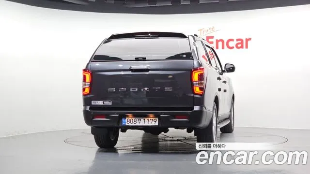 Ssangyong The New Rexton Sport 2022 Серый из Кореи, фото 5