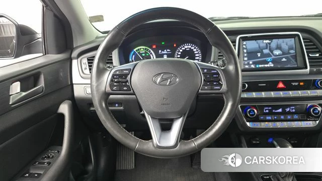 Hyundai Sonata New Rise Hybrid 2018 Черный из Кореи, фото 5