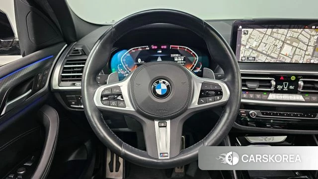 BMW X4 (G02) 2022 Синий из Кореи, фото 5