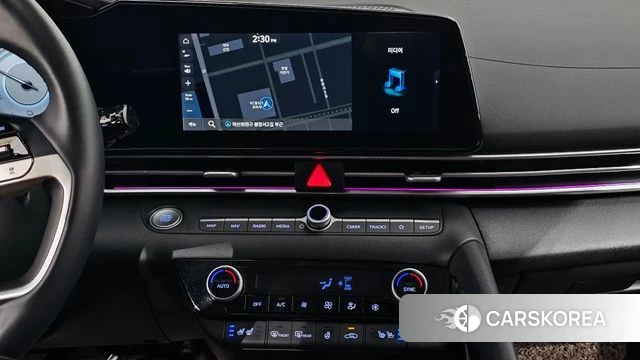 Hyundai Avante Hybrid (CN7) 2023 Белый из Кореи, фото 5