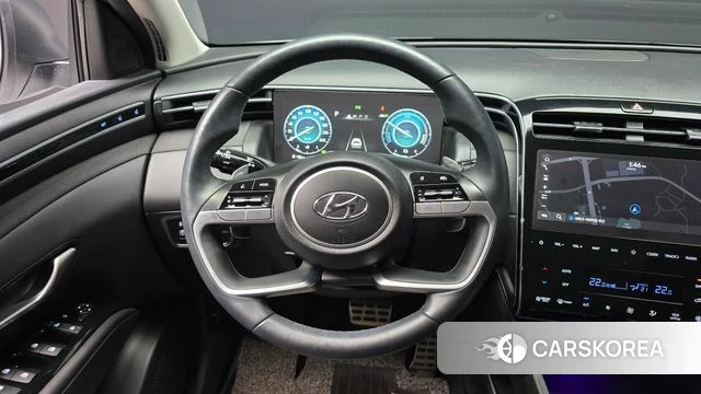 Hyundai Tucson Hybrid (NX4) 2020 Белый из Кореи, фото 5