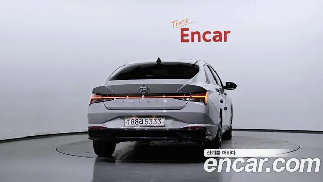 Hyundai Avante (CN7) 2020 Серебристо-серый из Кореи, фото 5