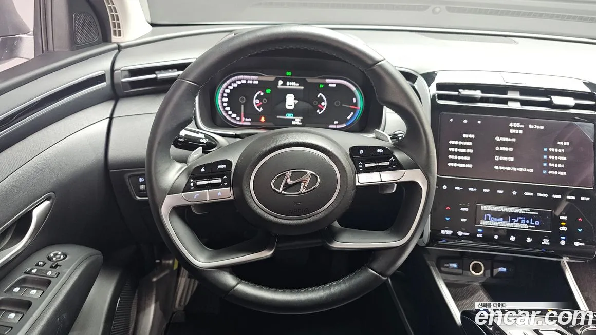 Hyundai Tucson Hybrid (NX4) 2023 Белый из Кореи, фото 5