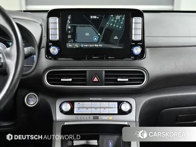 Hyundai Kona Electric 2018 Белый двухцветный из Кореи, фото 5