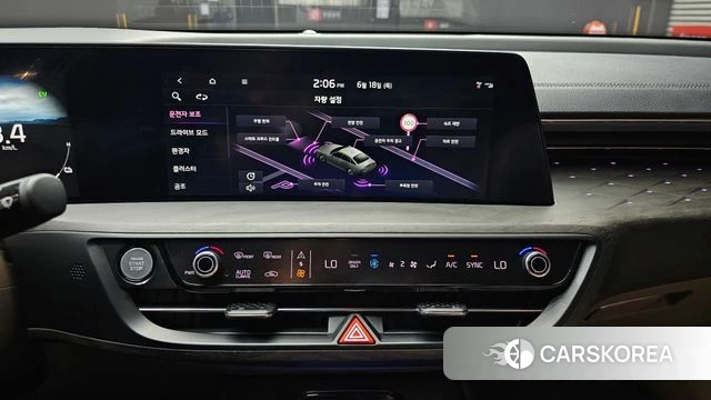 Kia K8 Hybrid 2022 Черный из Кореи, фото 5