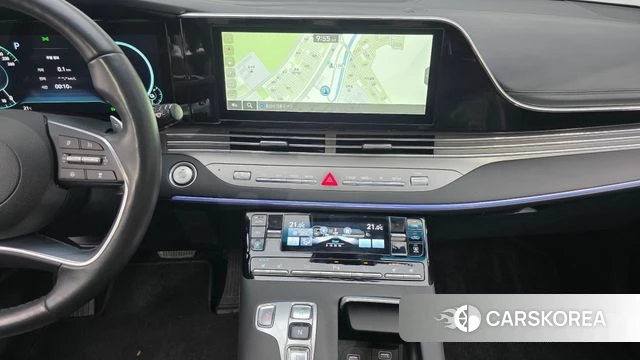 Hyundai The New Grandeur IG Hybrid 2021 Серебристо-серый из Кореи, фото 5