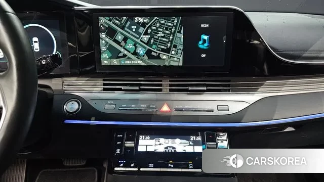 Hyundai The New Grandeur IG Hybrid 2021 Серый из Кореи, фото 5