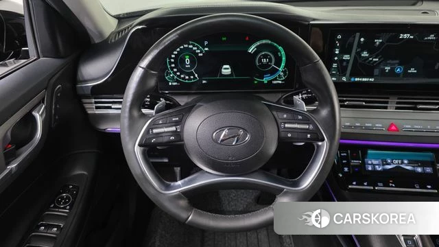 Hyundai The New Grandeur IG Hybrid 2020 Черный из Кореи, фото 5