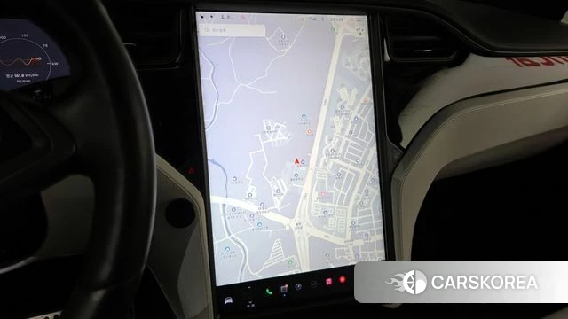 Tesla Model X 2020 Синий из Кореи, фото 5