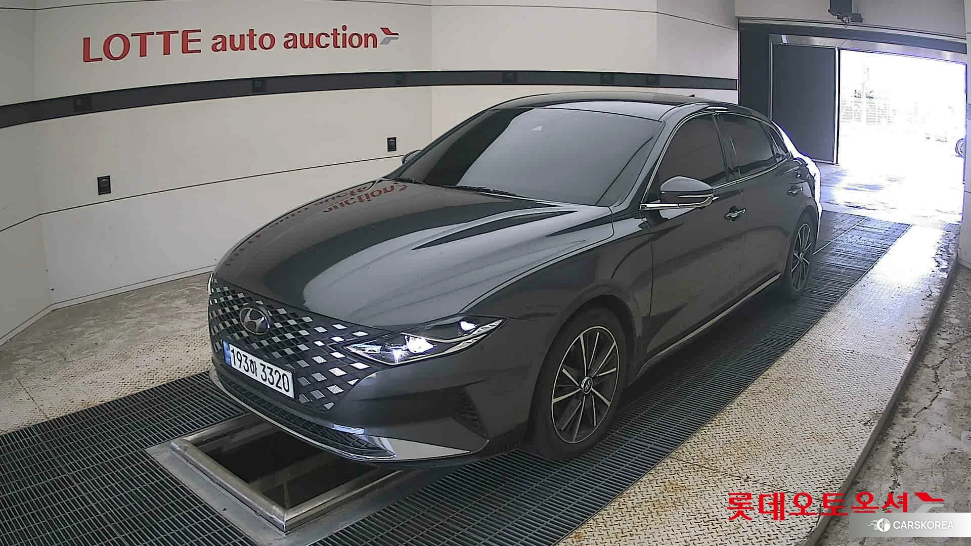 Hyundai Grandeur 2022 Nocturne Grey Metallic из Кореи, фото 5