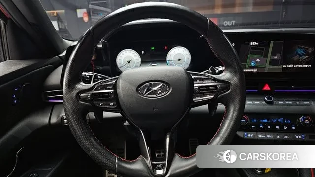 Hyundai Avante (CN7) 2021 Красный из Кореи, фото 5