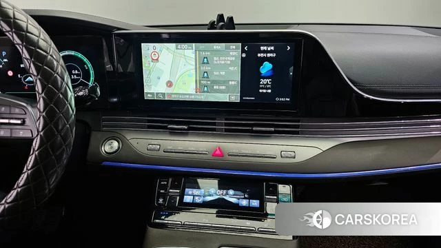 Hyundai The New Grandeur IG Hybrid 2021 Черный из Кореи, фото 5