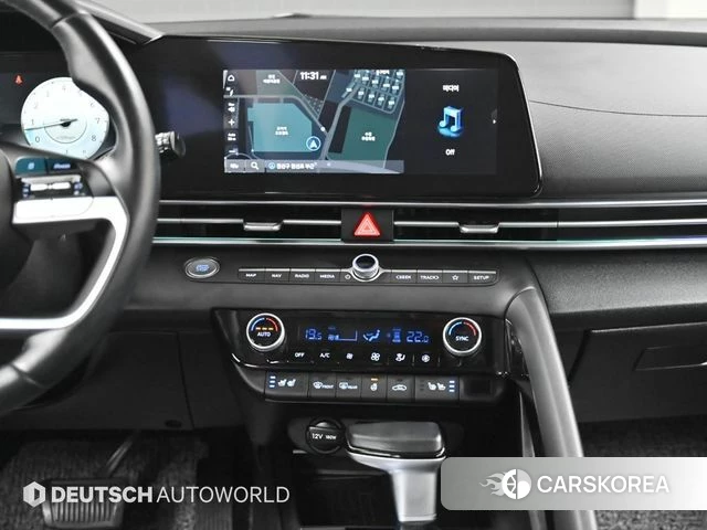 Hyundai Avante (CN7) 2021 Черный из Кореи, фото 5