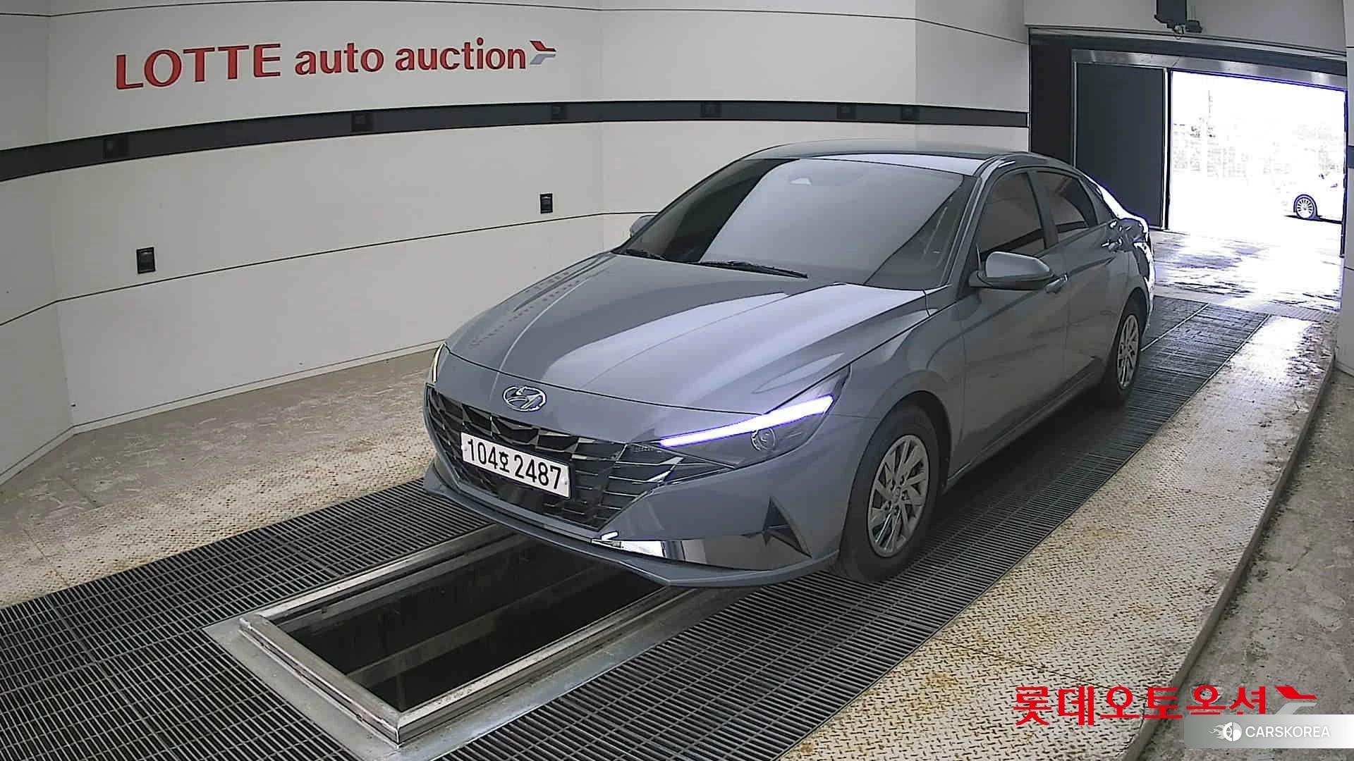 Hyundai Avante 2021 Electric Shadow из Кореи, фото 5