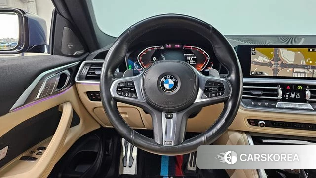BMW 4 Series (G22) 2021 Синий из Кореи, фото 5