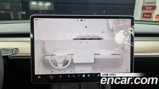 Tesla Model Y 2024 Красный из Кореи, фото 5