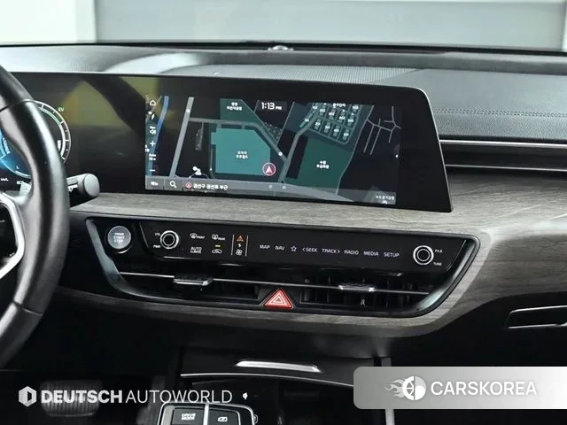 Kia K8 Hybrid 2022 Черный из Кореи, фото 5