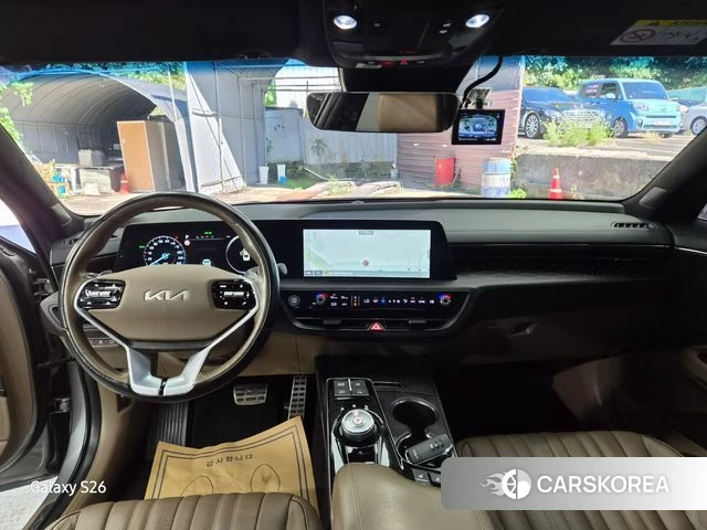 Kia K8 Hybrid 2022 Песочный из Кореи, фото 5