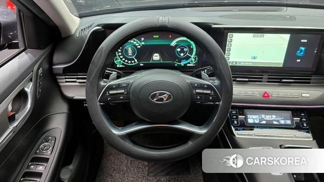 Hyundai The New Grandeur IG Hybrid 2020 Серый из Кореи, фото 5